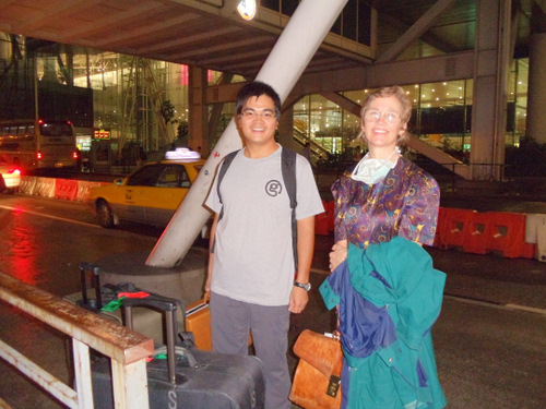 Zhu Yongxin (Vincent), our Guide, Leader, and Friend along with Terry.